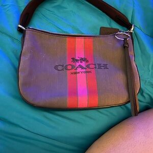 COACH Horse And Carriage Jacquard Sutton Crossbody